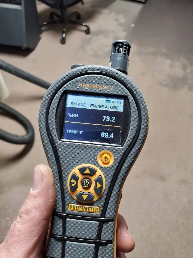 Moisture meter humidity assessment for Fire & Smoke Damage Restoration in Woodlawn
